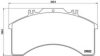 IVECO 4856911 Brake Pad Set, disc brake